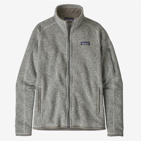 Patagonia Tops - Patagonia Better Sweater Full-Zip Fleece Jacket | Birch White | Women's Size S